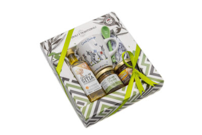 Κουτί Ελαιόλαδο 60ml & Πατέ Ελιάς 40gr & Μέλι 40gr & Κούπα