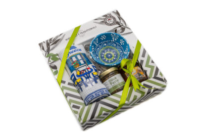 Κουτί Πατέ Ελιάς 40gr & Μέλι 40gr & Μικρή Πετσέτα & Μπολ