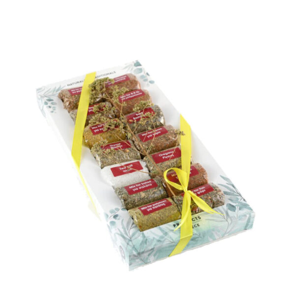 Κουτί 14 φάκελοι μπαχαρικά