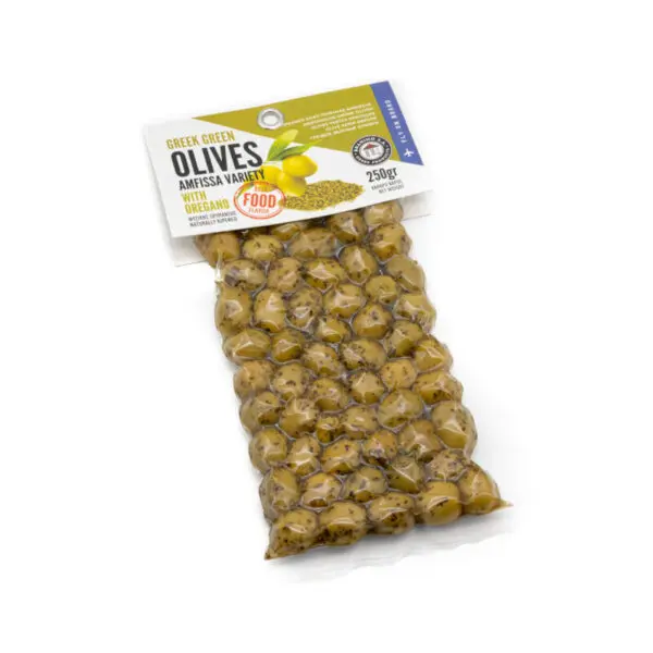Πράσινες με ρίγανη 250gr