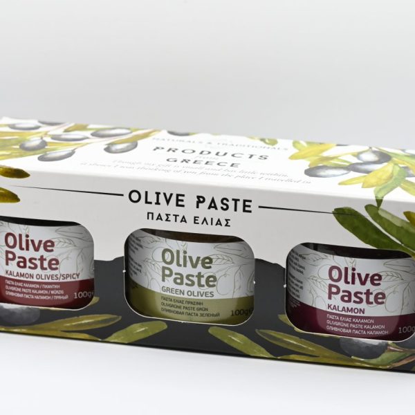 56.0009 3 Βάζα πάστα ελιάς 100gr