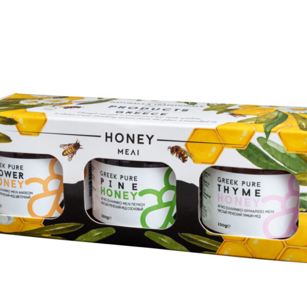 Brahimo_Packets (2 of 5) 3 Βάζα μέλι 120gr