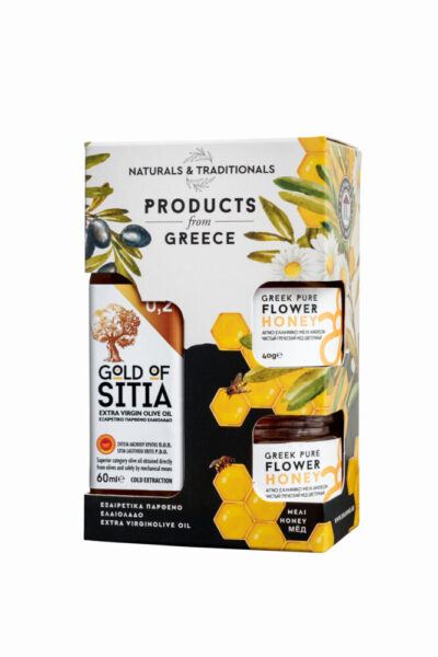 Ελαιόλαδο 60ml & Μέλι 40+40gr