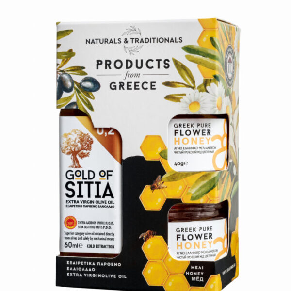 Ελαιόλαδο 60ml & Μέλι 40+40gr