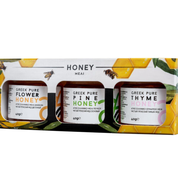 3 Βάζα Μέλι 40gr