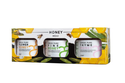 3 Βάζα μέλι 120gr